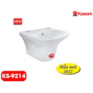 CHẬU LAVABO TREO TƯỜNG LIỀN KHỐI KASSANI 9214 CHẬU LAVABO TREO TƯỜNG LIỀN KHỐI KASSANI 9214